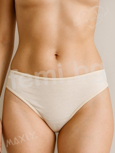 1206 Дамска Бикина памук шампан