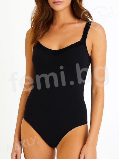 2236 Дамско боди бикина черно