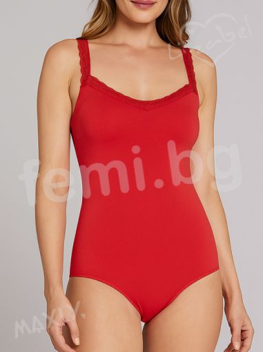 2236 Дамско боди бикина червено