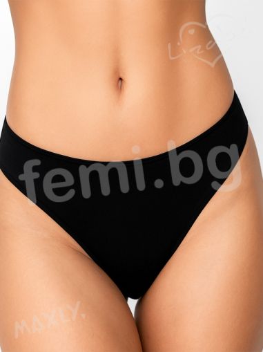 1206 Дамска Бикина памук черна