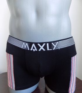 Мъжки боксер от памук с външен ластик Максли