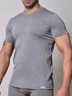 5681 Мъжка Тениска сива памук