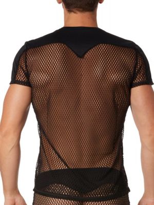 Супер секси Мъжка Тениска Lookme - прозрачна f21-81 размер М